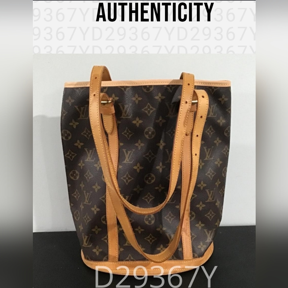 💥New & Clean Vintage Louis Vuitton Tan and Brown Monogram Tote